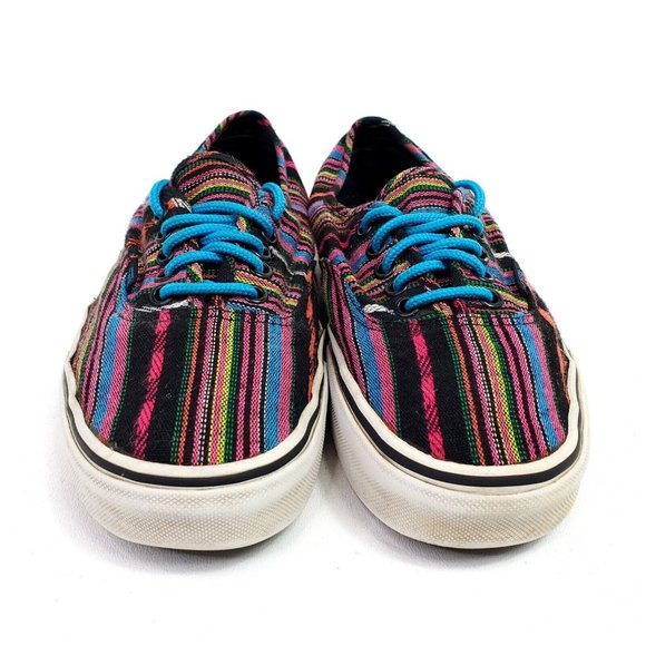 Vans Guate Weave Era Mens Shoes Size 6.5 Womens Size 8 Sneakers Textile Striped - Picture 10 of 12